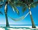 FRAMED - PARADISE - Hammock on the Beach POSTER (2.5