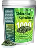 Sunlit Chlorella Spirulina Tablets (1000-Pack)