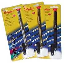 Gold w/White LED, Stylus Penlight (1 Each)