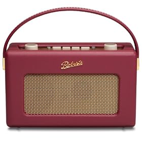 Roberts RD60 Revival DAB/FM RDS Digital Radio with Up to 120 Hours Battery Life - Burgundy