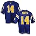 REEBOK ONFIELD Reebok San Diego Chargers Dan Fouts Retired Jersey, Royal