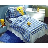 Looney Tunes Tweety Bird Toddler Bed Set -4 pcs set