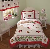 Lady Bug- Yard Full Quilt with 2 Shams