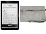 from UltimateAddons UltimateAddons Grey Eco Friendly Material Sleeve Felt Case for Sony PRS-T1 E-Reader