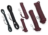 Karlie 30021 - Art Sportiv Plus SuchLeine - 8 mm 20 m, schwarz / rot