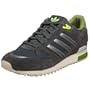 adidas Originals Men's ZX 750 Sneaker,Cinder/Black/Green,10.5 M