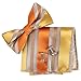 EBC1A17 Perfect Stripe Silk Pre-tied Bowtie Cufflinks Hanky For Mens By Epoint