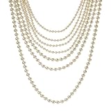 Merona Multi-Row Faux-Pearl Necklace - 24