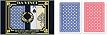 24 sets (48 decks) Da Vinci Neve, Italian 100% Plastic Playing Cards, Bridge Size Jumbo Index