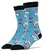 ooohyeah Men's Novelty Crew Socks for Adult Humor, Funny Crazy Silly Socks, Fun Cool Casual Socks, Kiss My Ass