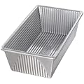 USA Pans 9 x 5 x 2.75-Inch Loaf Pan, Aluminized Steel with Americoat