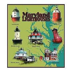 Maryland Lights Coverlet