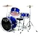 GP50 Junior Child Complete Drum Set - Metallic Midnite Blue (For 3 to 8 yrs)
