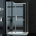 Breite Glas Duschkabine / Duschabtrennung 80 x 120 cm -L-