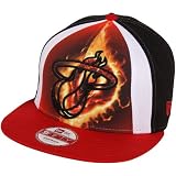 Miami Heat Cap : New Era Miami Heat Marvel Hero 9FIFTY Snapback Hat - Black/Red
