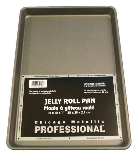 Chicago Metallic Professional True Jelly Roll Pan