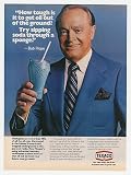 1982 Bob Hope Photo Texaco Oil Recovery Print Ad (23979)