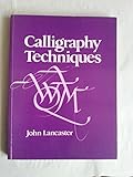 Calligraphy techniques