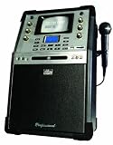 Singing  Machine SMG-903CD/CD+G Karaoke System with USB and SD/MMC Card Slot Plus Rear Projection Speaker, Black