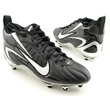 NIKE Super Speed D 3/4 New Football Cleats Shoes Black Mens