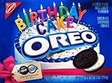 Oreo ナビスコオレオ誕生日ケーキ味クリームチョコクッキー 432g 並行輸入品