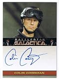 BATTLESTAR GALACTICA SEASON 4 TRADING CARDS COLIN CORRIGAN AS ALLAN NOWART SIGNED CARD