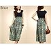 Zeagoo Women's Vintage Sleeveless Bohemian High Waist Skirt Long Dress Blue