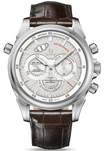 NEW OMEGA DeVILLE RATTRAPANTE MENS WATCH 422.53.44.51.02.001