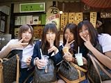 School Girls with Louis Vuitton Bags, Tokyo, Honshu, Japan Superstock Collection Photographic Poster Print, 64x48