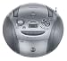 Grundig RR CD 2420 MP3-CD-Radiorekorder silber 