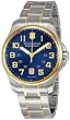 Victorinox Swiss Army Men's 241363 Officer's Gent Blue Stainless Steel Watch from Victorinox Swiss Army