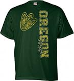 Oregon Ducks Dark Green Primary Cube T-Shirt
