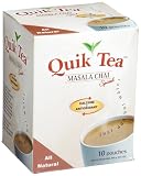 Quick Tea Masala Chai, Spiced, 10-Count Boxes (Pack of 5)