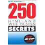 250 HTML and Web Design Secrets by Molly E. Holzschlag