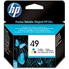 HP 51649AE 49 Tintenpatronen dreifarbig Standardkapazit�t 22.8 ml 350 Seiten 1er-Pack