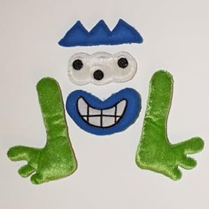 Fickle Face Green Legs Face Parts