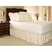 California King Bone Eyelet Ruffled Bed Skirt - 14" Drop
