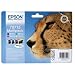 Epson T071540 original durabrite ink cartridge Multipack - Cyan T0712 , Magenta T0713 , Yellow T0714 and Black T0711