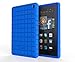 Fire HD 7 (2014 Model) Case - Poetic Fire HD 7 Case [GraphGRIP Series] - [Lightweight] [GRIP] Protective Silicone Case for Amazon Fire HD 7 (2014 Model) 4th Gen Only - Blue , Will Not Fit Fire 7