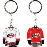 NHL Carolina Hurricanes 2-Sided Jersey Keychain