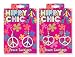 Hippy Chick Peace Earrings