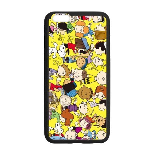 Snoopy, Custom iphone 6 plus (5.5 inch) Case Cover TPU Rubber for iphone 6 plus