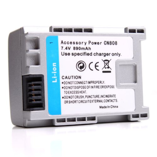 Canon BP-819 / BP-827 Equivalent 890mAh Battery For Canon VIXIA HF G10 , HF M41 , FS400 and Other Camcorders