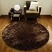 ���㥮�� ������ �饰 Shaggy Change Rug �饦��� 150cm [ �֥饦�� ]