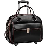 McKlein USA W Series Glen Ellyn Leather Detachable - Wheeled Women's Case