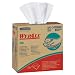 Kimberly-Clark Wypall X60 Reinforced Disposable Wiper, 16-51/64" Length x 9-3/32" Width, White (10 Packs of 126)