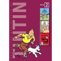 The Adventures of Tintin: "Tintin in America", "The Cigars of the Pharaoh", "The Blue Lotus" v. 2