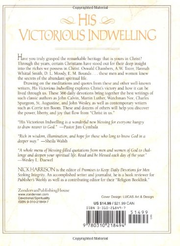 His Victorious Indwelling