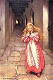 Frightened Princess by Jessie Wilcox Smith. Size 12.00 inches width by 18.00 inches height. High Quality Art Poster Print