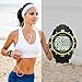 DMYEC Outdoor Sport Watch IP68 Waterproof Running Watch One Year Long Standby(Yellow)